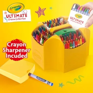 Crayola Ultimate Crayon Box Collection with Glitter & Metallic