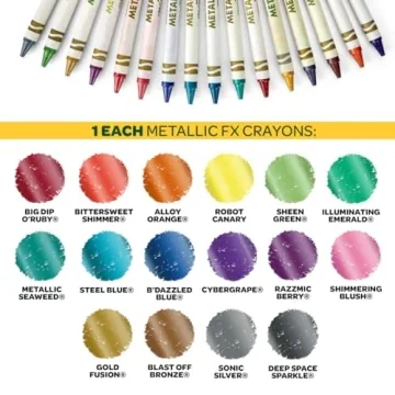 Crayola Ultimate Crayon Box Collection with Glitter & Metallic