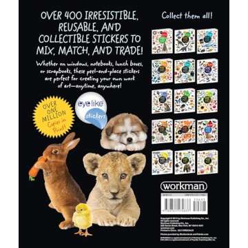 Eylike Stickers: Baby Animals - Adorable & Fun Decor for Your Life!
