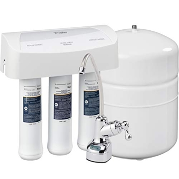 Whirlpool WHER25 Reverse Osmosis Filtration System with Chrome Faucet - Extra Long Life