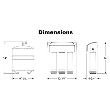 Whirlpool WHER25 Reverse Osmosis Water Filtration System