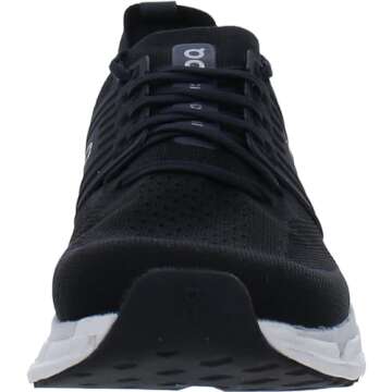 On Women's Cloudswift 3 Sneakers, All Black, 7 Medium US