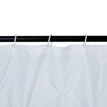 Elegant Amazon Basics Pinched Pleat Shower Curtain
