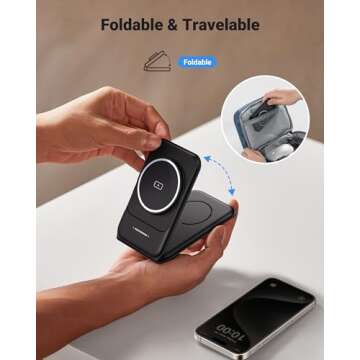 INIU 3 in 1 Fast Magnetic Charger for Apple Devices