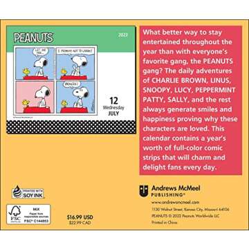 Peanuts 2023 Day-to-Day Calendar