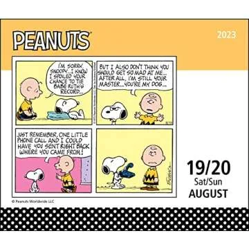 Peanuts 2023 Day-to-Day Calendar
