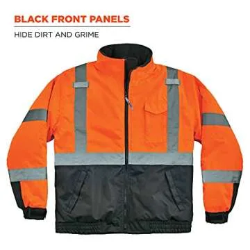 Ergodyne Standard Hi Vis Bomber Safety Jacket