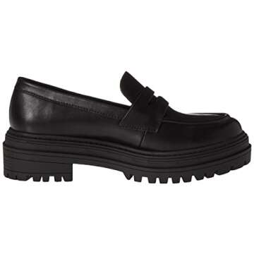 Stylish Women's Black Loafer with Comfort Features