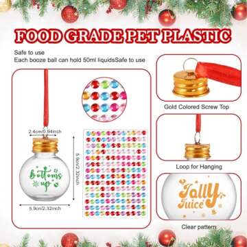 16 Fillable Christmas Booze Balls for Festive Fun