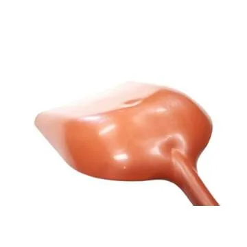 Bully Tools 42-Inch One-Piece Poly Scoop/Shovel for Snow Mulch Cleaning (Rust)