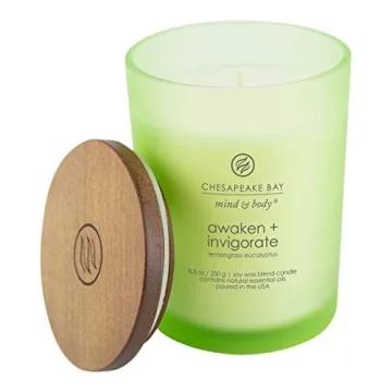 Chesapeake Bay Scented Candle Awaken Invigorate Lemongrass