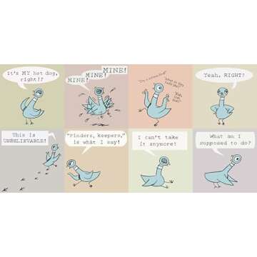 Pigeon Finds a Hot Dog! - Joyful Children's Book