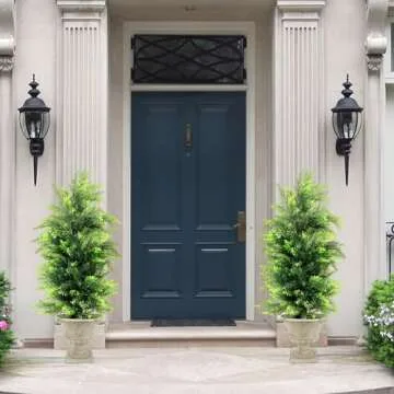 Realistic 3FT Artificial Cedar Trees for Home Decor