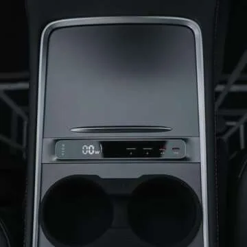 VION Model 3/Y Center Console Hub (Real-time Charging Data) - Fits 2024-2021 Model Y, 2023-2021 Model 3.