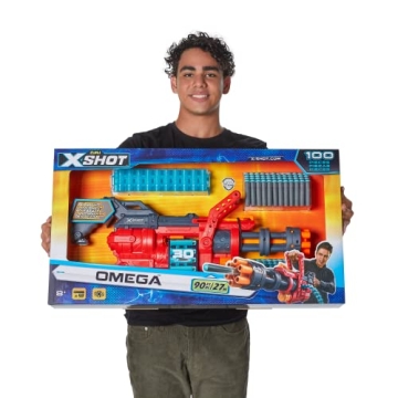 XShot Excel Omega Blaster 30 Dart Capacity for All