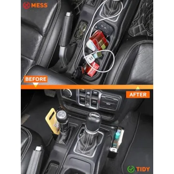 Savadicar GT-2 Shifter Storage Box for Jeep Wranglers