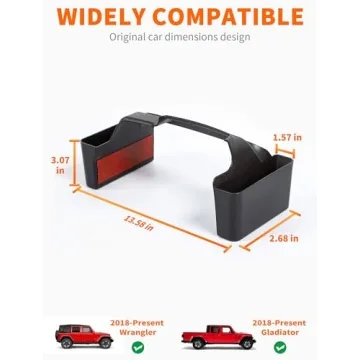 Savadicar GT-2 Shifter Storage Box for Jeep Wranglers