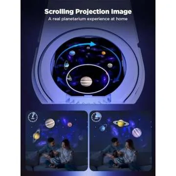 Govee Star Projector, Star Light with 8 Replaceable Discs, 38 Scene Modes, Bluetooth Speaker and 21 White Noises, Relaxing Light for Bedroom, Ceiling