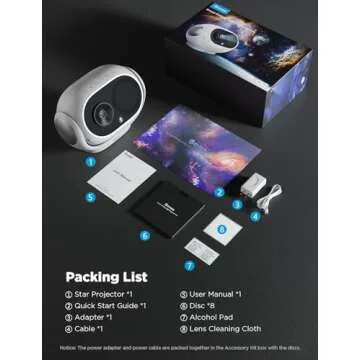 Govee Star Projector, Star Light with 8 Replaceable Discs, 38 Scene Modes, Bluetooth Speaker and 21 White Noises, Relaxing Light for Bedroom, Ceiling