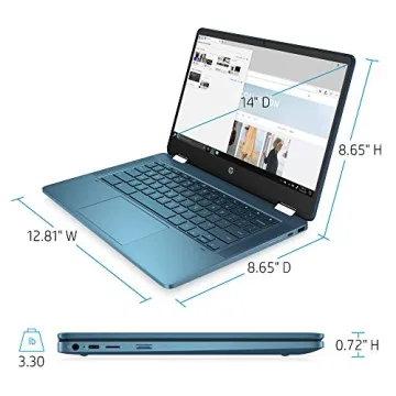 HP X360 Chromebook - 14" Touchscreen, Intel Celeron