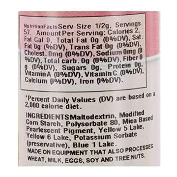 Edible Glitter Flakes in Stunning Metallic Gold