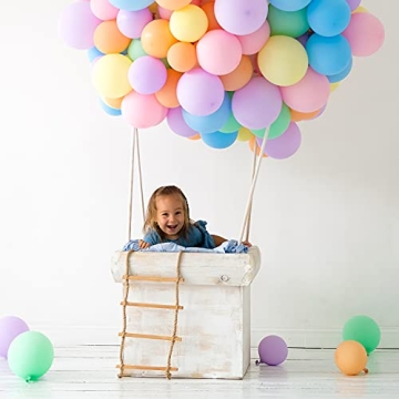 Pastel Yellow Balloons Set 80 Pcs for Celebrations