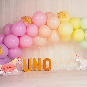 Pastel Yellow Balloons Set 80 Pcs for Celebrations