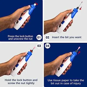APEXFORGE M3 Pro Cordless Rotary Tool with 80 Accessories