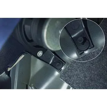 Ginsco 102pcs Bumper Push Fasteners Clips Replacement Kit