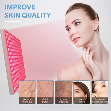 Red Light Therapy Device for Clear Skin and Pain Relief