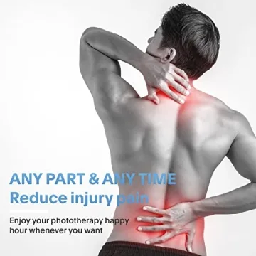 Red Light Therapy Device for Clear Skin and Pain Relief