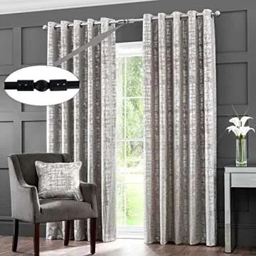 Window Corner Curtain Rod Connector Set of 2, Adjustable Curtains Rods Connector for Bay Windows Blinds with 1 inch Black Color Metal