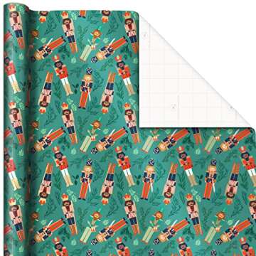 Hallmark Christmas Wrapping Paper: 120 Sq. Ft. Delightful Designs