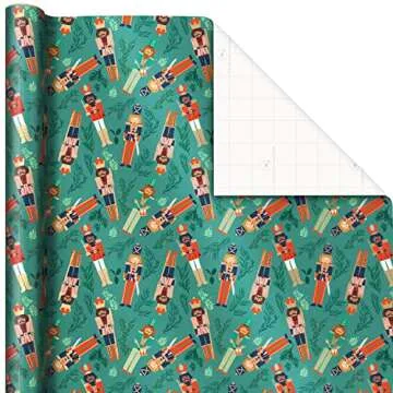 Hallmark Christmas Wrapping Paper: 120 Sq. Ft. Delightful Designs