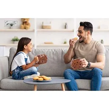 Servette Home Funny Stack of Cookies Coffee Mug - 20oz Ceramic