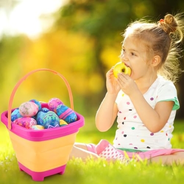 JOYIN Collapsible Buckets for Outdoor Fun and Play