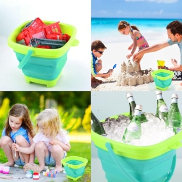 JOYIN Collapsible Buckets for Outdoor Fun and Play