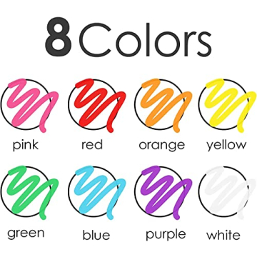 Timart Extra Fine Tip Chalk Markers for Vibrant Creations