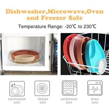 TEN@NIGHT Baby Feeding Set - Suction Plates & Utensils