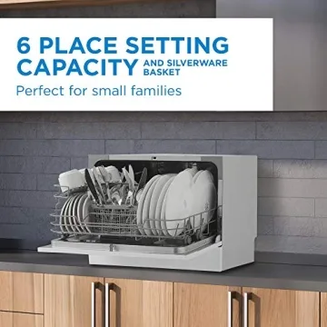 Danby DDW631SDB Countertop Dishwasher with LED Display