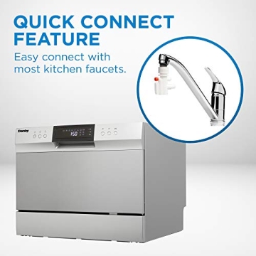 Danby DDW631SDB Countertop Dishwasher with LED Display