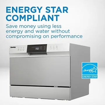 Danby DDW631SDB Countertop Dishwasher with LED Display
