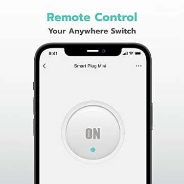 KMC Smart Plug Mini 4-Pack, Wi-Fi Outlets for Smart Home, Remote Control Lights and Devices from Anywhere, No Hub Required, ETL Certified, Works with Alexa and Google Home