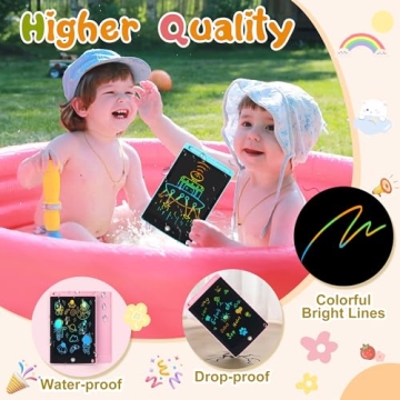 2 Pack Kids Doodle Board - Fun LCD Writing Tablet