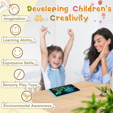 2 Pack Kids Doodle Board - Fun LCD Writing Tablet