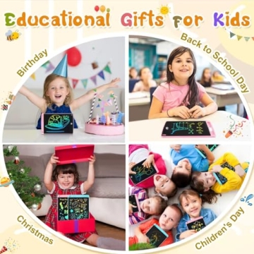 2 Pack Kids Doodle Board - Fun LCD Writing Tablet