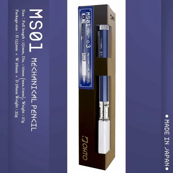 Auto Mechanical Pencil 0.3mm MS01-SP3-NV - Precision Tool