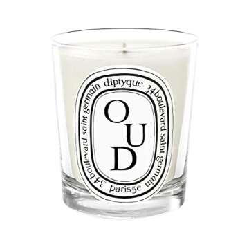 Diptyque Oud Scented Candle for Home Serenity 6.5 oz