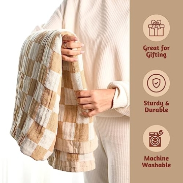 100% Recycled Cotton Boho Throw Blanket for Ultimate Comfort