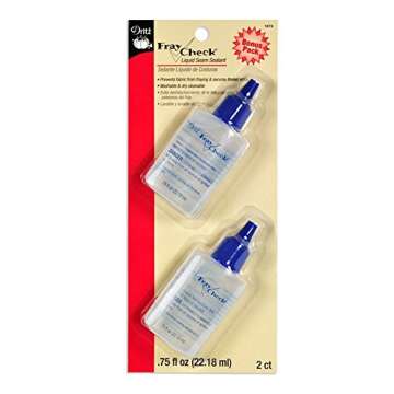 Dritz Fray Check Liquid Seam Sealant 2 Bottles 3/4 Oz